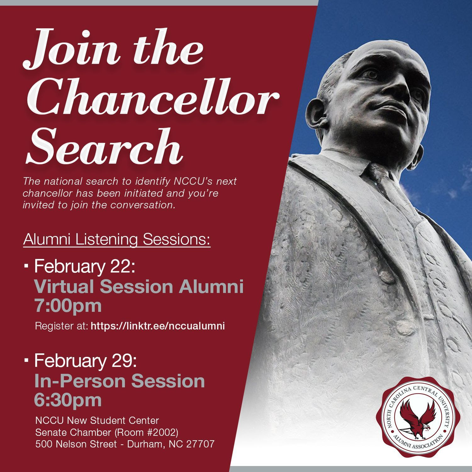 Join the Chancellor Search